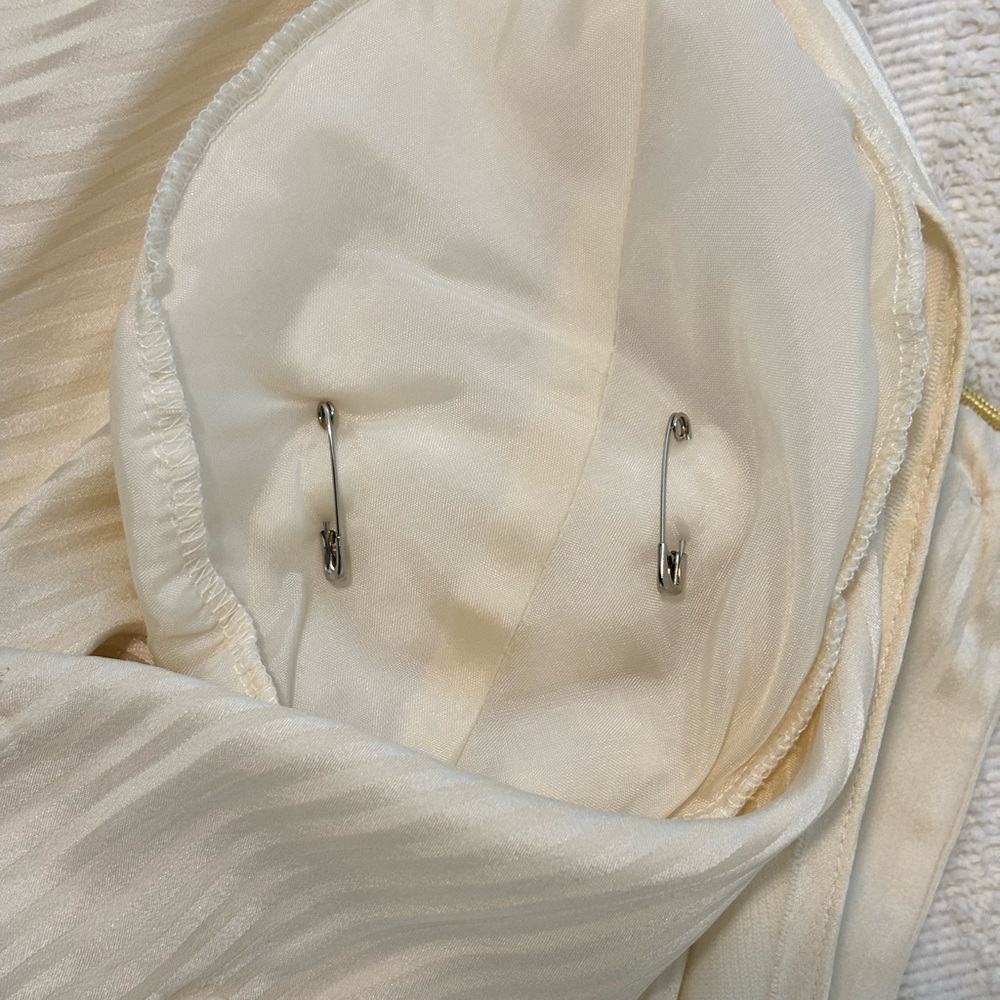 100% SILK 80s VINTAGE DIOR CHEMISE BUTTON-UP SHIRT - Picture 8 of 9